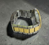 Tissot Seastar Black Dial two-tone Stainless Steel Watch