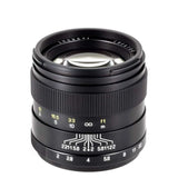 Mitakon ZhongYi MTK85MMBKFEF Creator Lens with Canon EF Mount for DSLR Camera, 85mm, f/2, Black