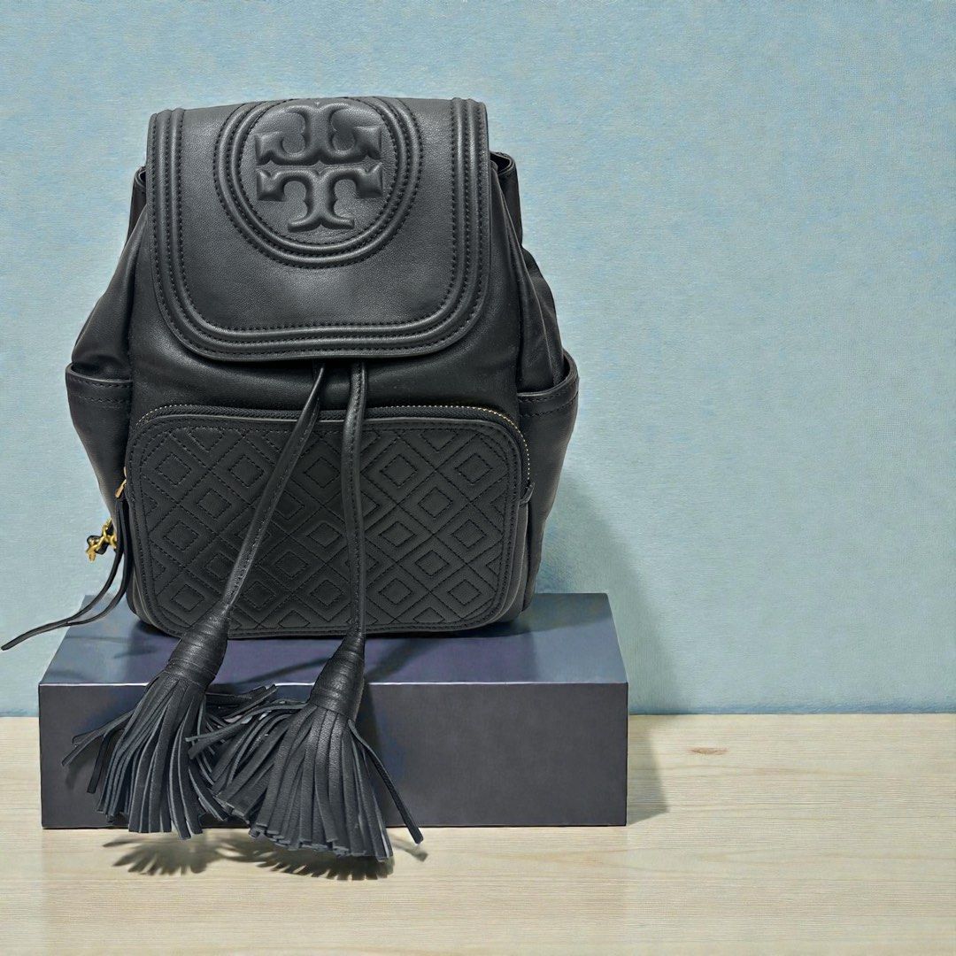 Tory Burch Fleming Leather Backpack