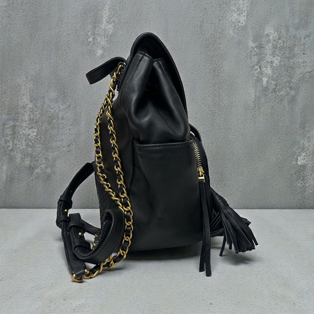 Tory Burch Fleming Leather Backpack
