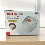 Toshiba RC-DR18LSG - Rice Cooker, 1.8L, 5mm Thick Non-Stick Inner Pot IH, white color