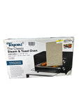 Toyomi 12L TO 1230ST Classic Toast & Steam Oven, Matte Dark grey