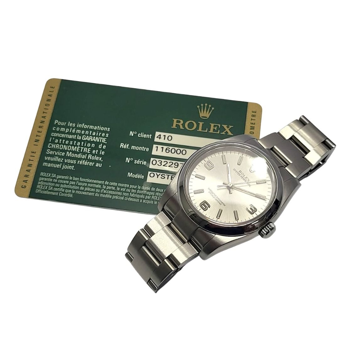 Rolex Ref: 116000 Oyster Perpetual 36 Automatic Watch 36mm W/Card Secondary image