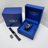 Squale Y1545 Automatic Black Dial Watch