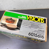 Visions 6015616 Casserole Set 5pcs , 1L and 2.5L