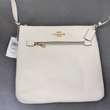 Coach Leather Crossbody Bag, White