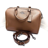 Coach Leather Duffel Bag with Strap