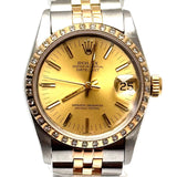 Rolex 68274 Datejust Half Gold Automatic Watch