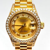 Rolex 69158 Datejust 18K Full Gold Automatic Watch