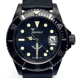 Squale Y1545 Automatic Black Dial Watch