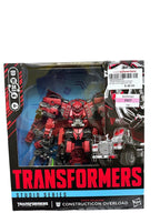 Transformers Toys Studio Series Leader Class Transformers: Revenge of the Fallen MTMTE Collection Constructicon Overload, 8.5-inch Converting Action Figure