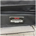 Tumi 2611D4 Alpha Black Nylon Briefcase