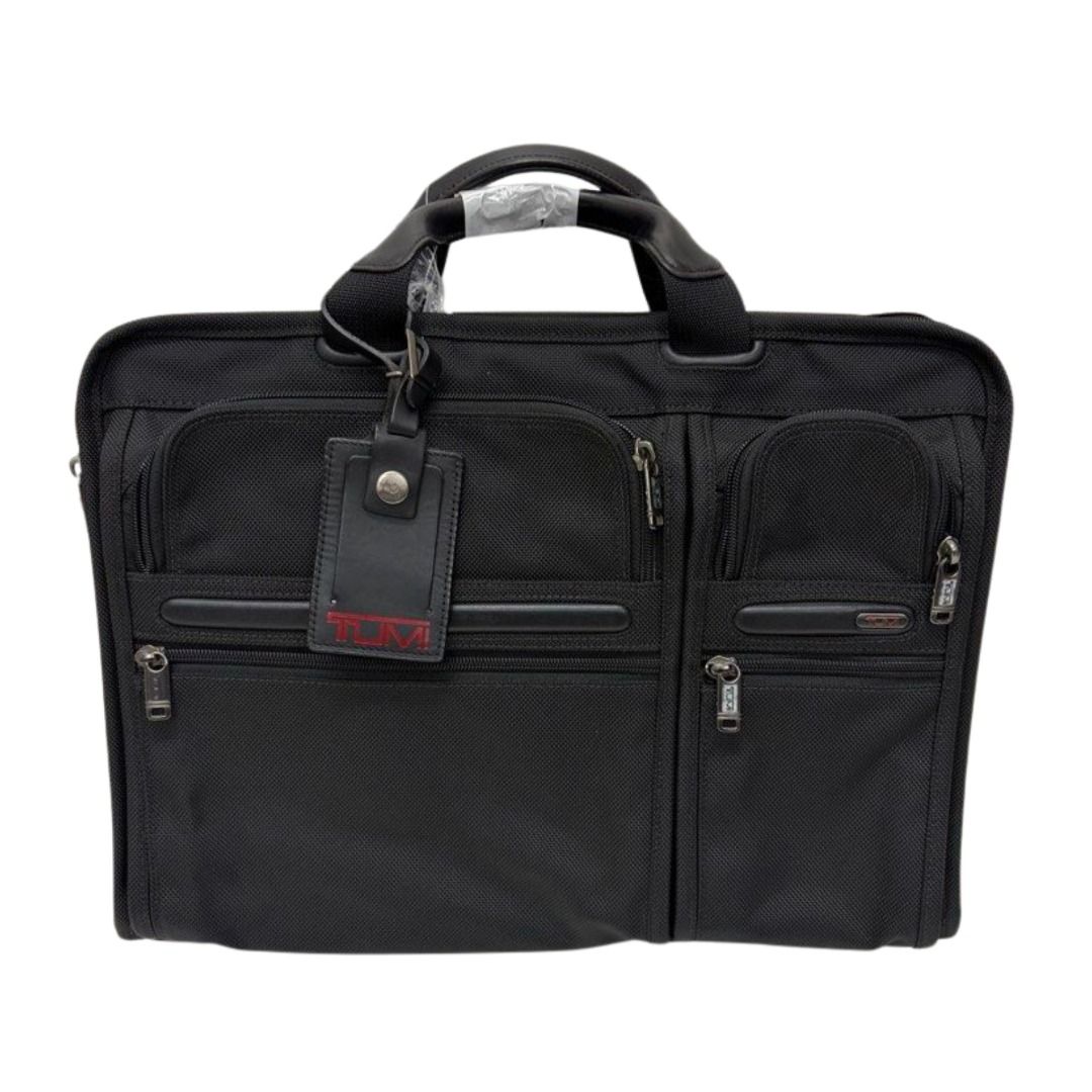 Tumi 2611D4 Alpha Black Nylon Briefcase