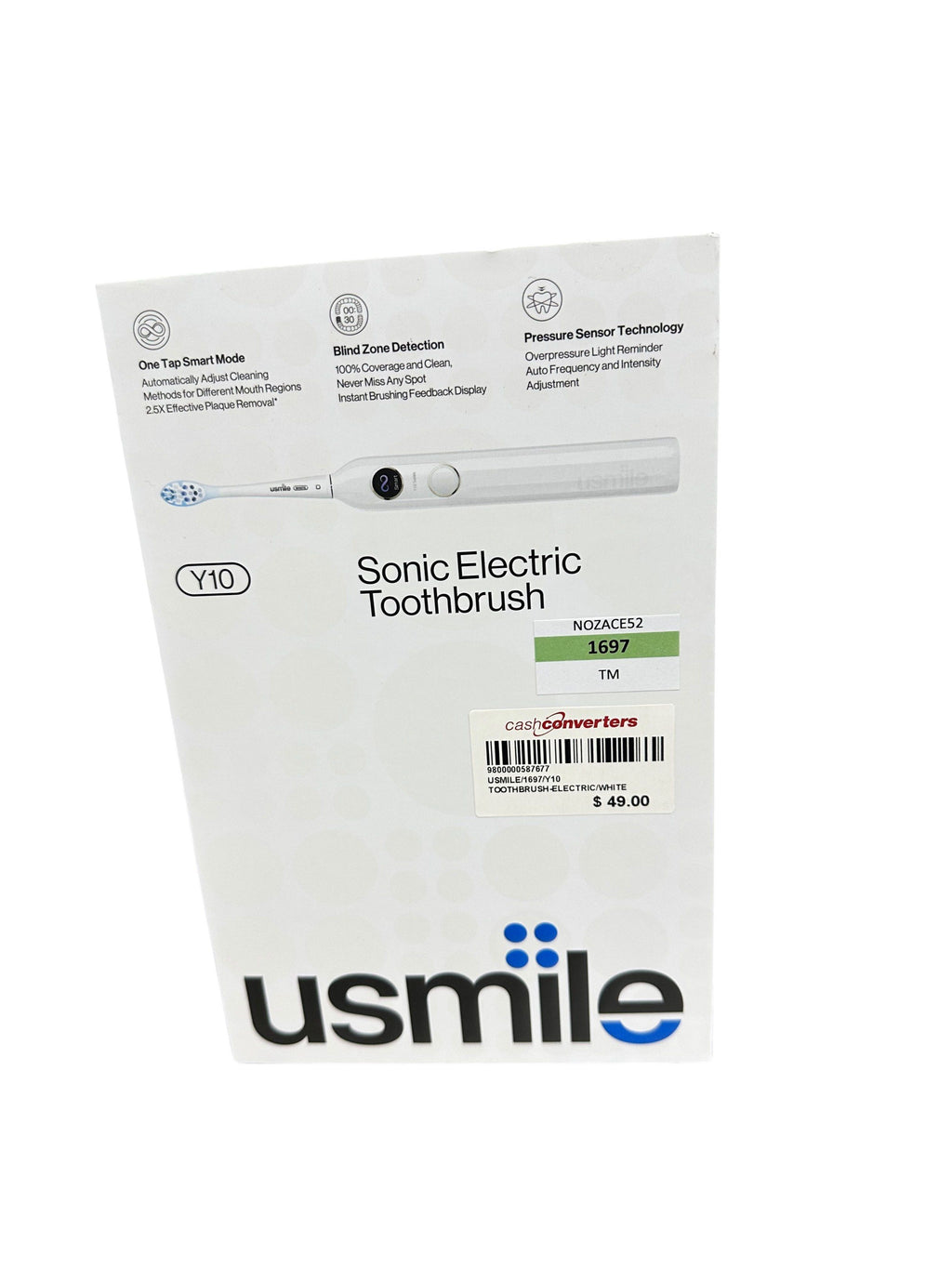 Usmile Y10 Electric Toothbrush With Responsive Brushing