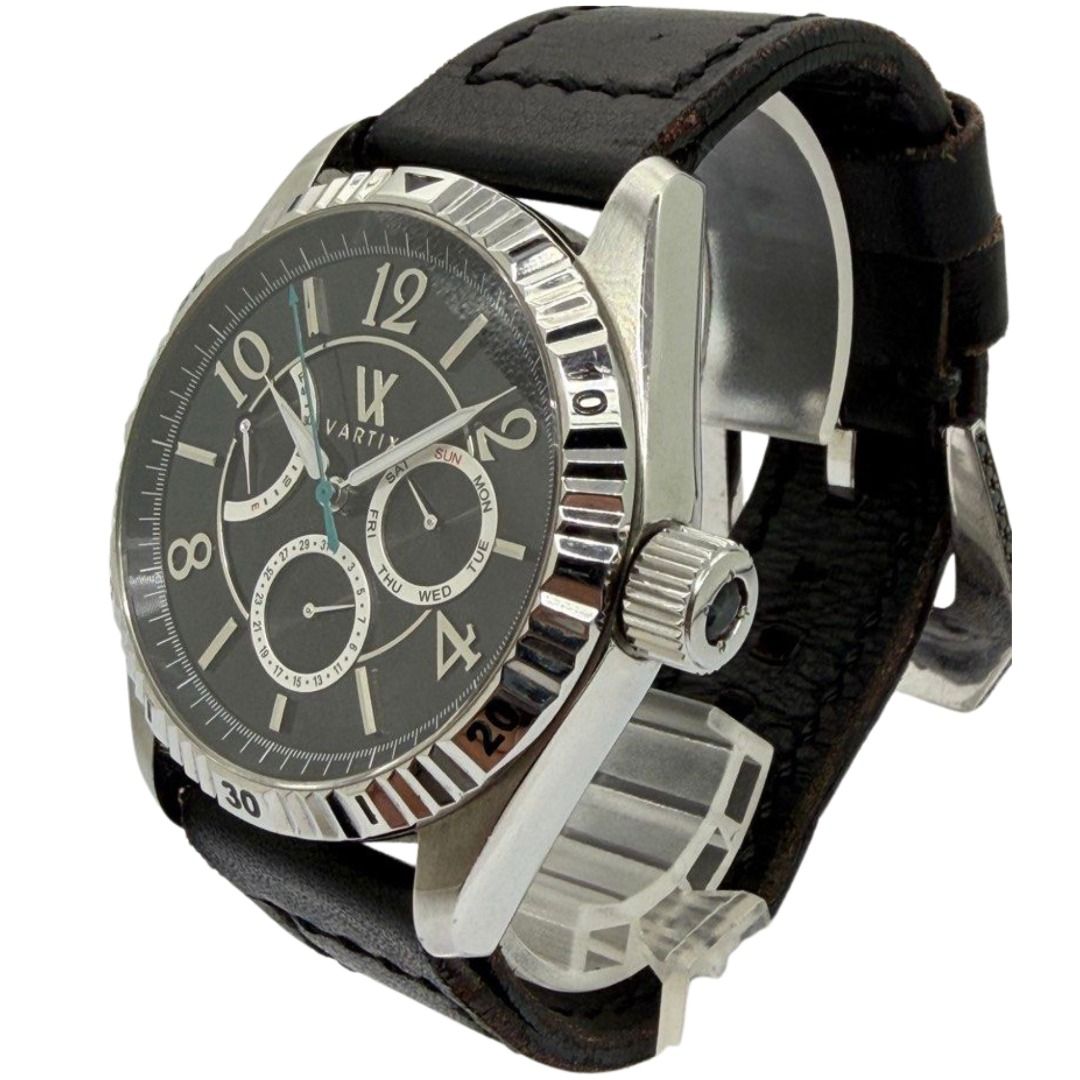 Vartix Alive Power Reserve 44mm Automatic Black Dial Watch