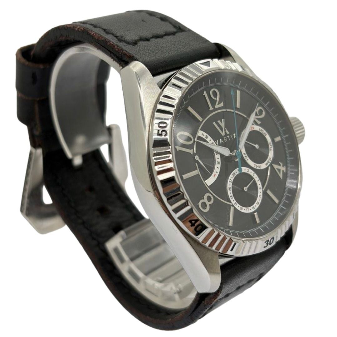 Vartix Alive Power Reserve 44mm Automatic Black Dial Watch
