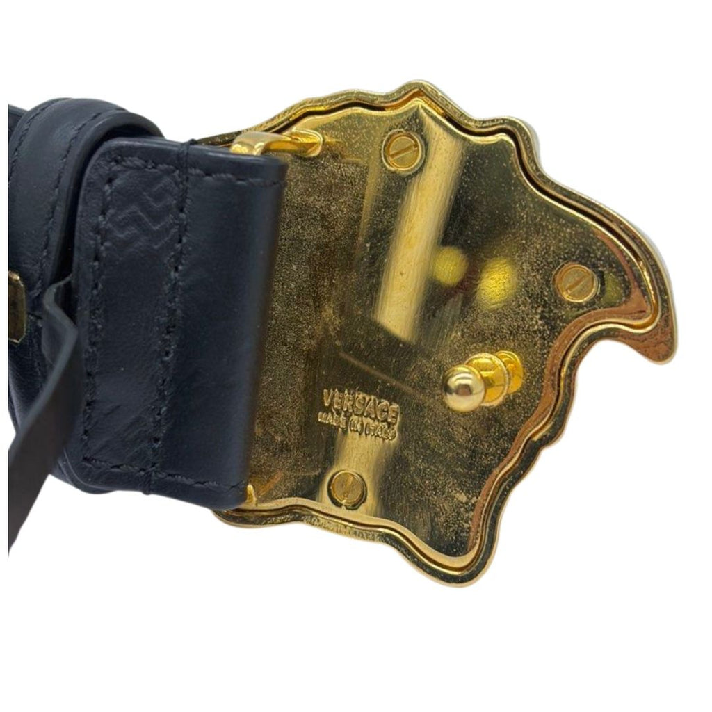 Versace Palazzo Belt with Medusa Buckle