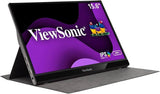 ViewSonic VG1655 16in Portable Monitor Grey