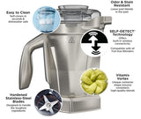 Vitamix 48-ounce Stainless Steel Blending Container, BPA-Free, Dishwasher-Safe, Compatible with All Full-Size Vitamix Blenders