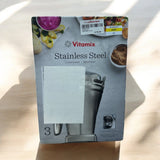 Vitamix 48-ounce Stainless Steel Blending Container, BPA-Free, Dishwasher-Safe, Compatible with All Full-Size Vitamix Blenders