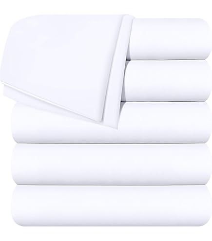 Weavve Home Cotton Flat Sheet, King Size, Cloud White Main image