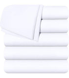 Weavve Home Cotton Flat Sheet, King Size, Cloud White