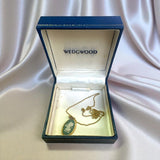 WEGWOOD SMALL GREEN PENDANT