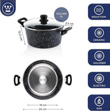 Westinghouse Marble Coated NonStick 11inch Casserole