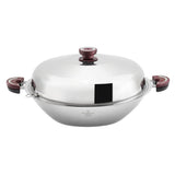 BUFFALO FUNCTION SERIES S/S FLAT WOK 35CM