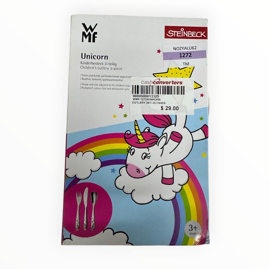 WMF Einhorn Kids Cutlery Set (3 Pieces)