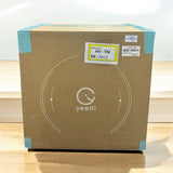 Yeedi Floor 3+ Suction and Wet Robot Vacuum Cleaner, Dual Power Swivel Mop, Suction Power 5100Pa, 3D Obstacle Avoidance, Fast Mapping, Cleaning Carpet and Hard Floors