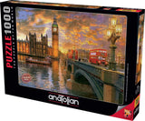 Anatolian PER1023 Westminster Sunset Jigsaw Puzzle 1000 Piece