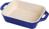 Staub 40508594 Ceramics Rectangular Baking Dish 13x9inch Dark Blue