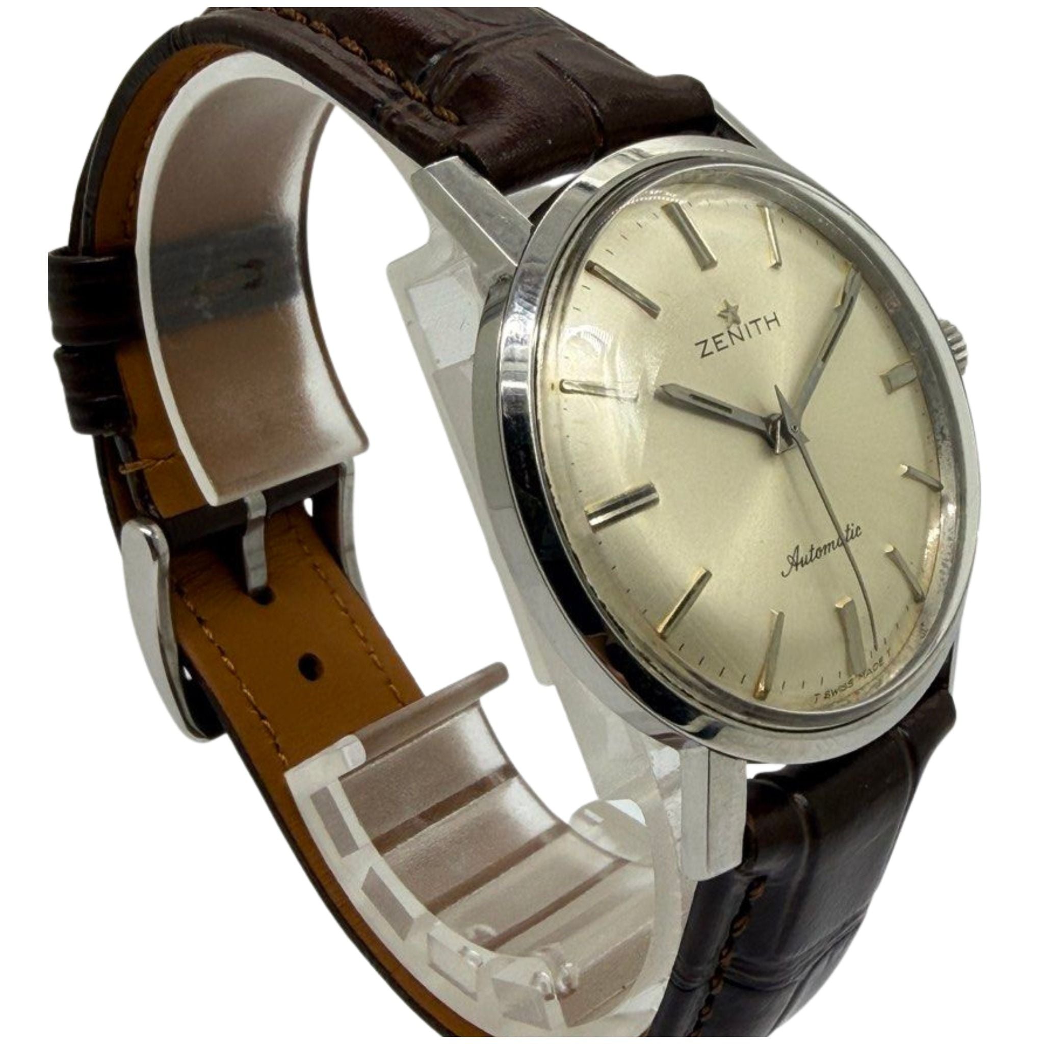 Zenith Stellina 34mm Automatic Steel Vintage Watch