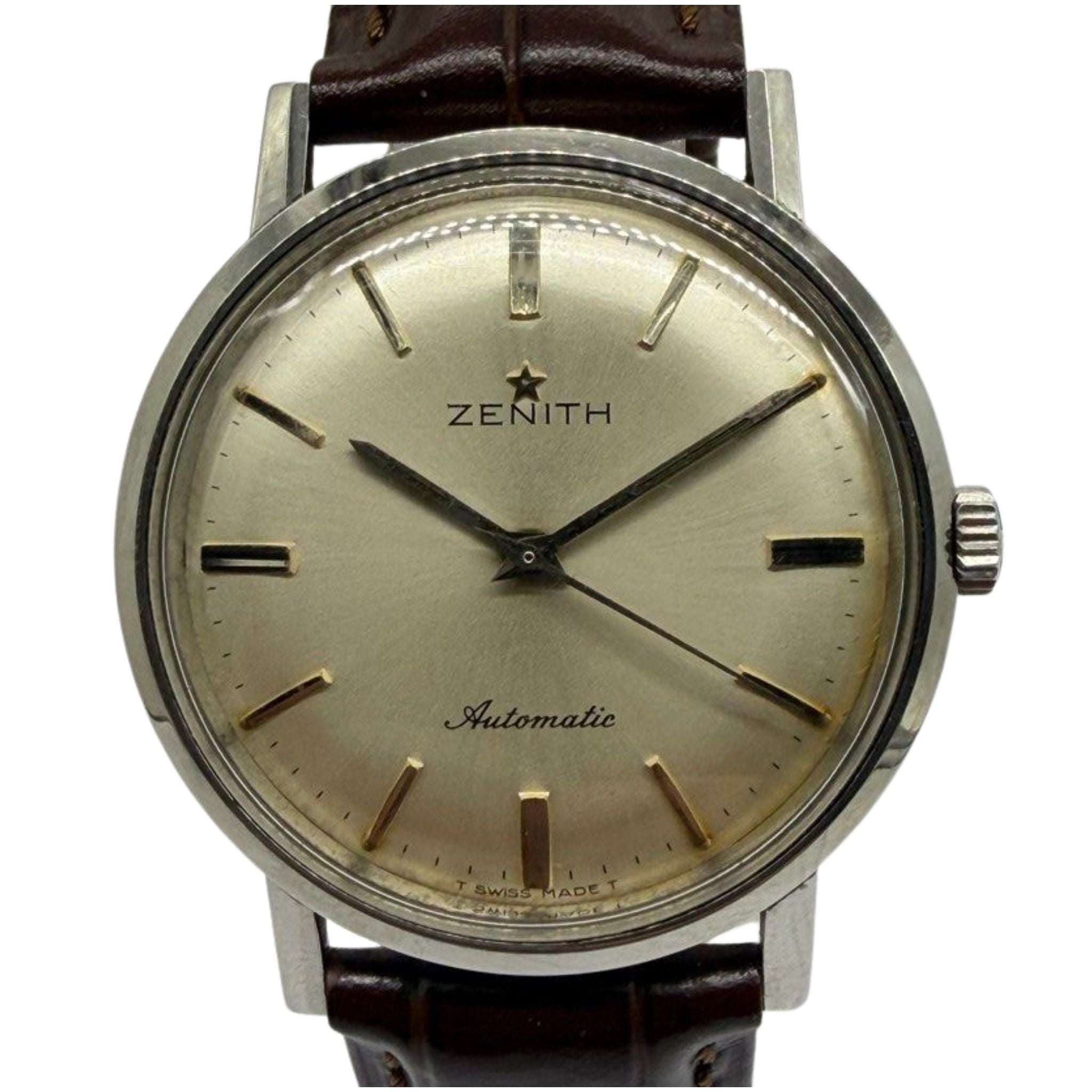 Zenith Stellina 34mm Automatic Steel Vintage Watch