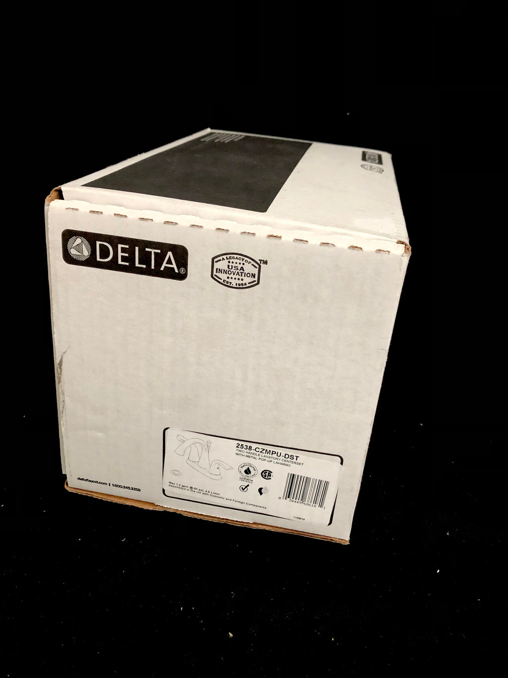 Delta 2538-CZMPU-DST Two Handle Lavatory Centerset With Metal Pop-Up Lahara - Cash Converters
