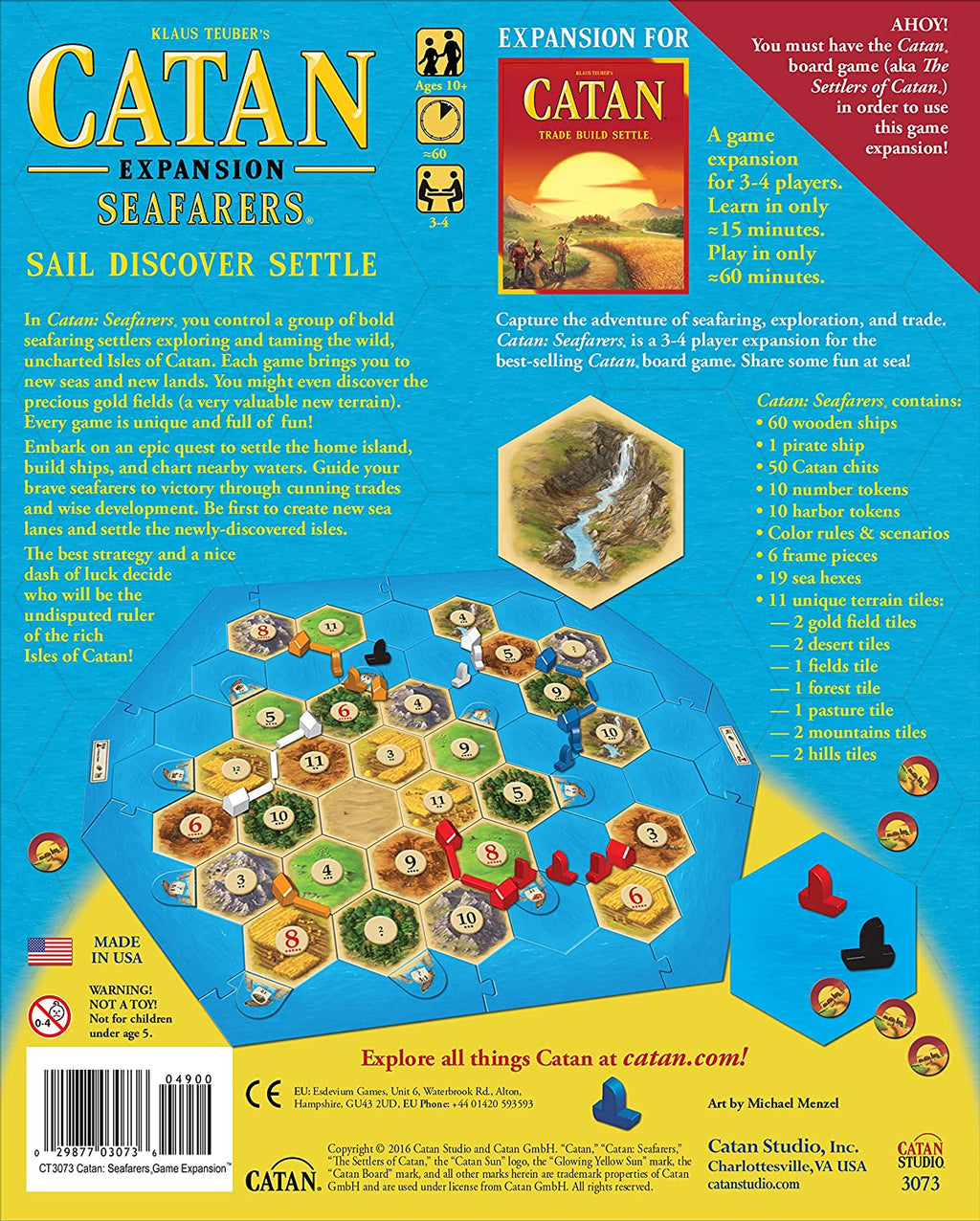 Catan Seafarers Game Expansion Pack - Cash Converters