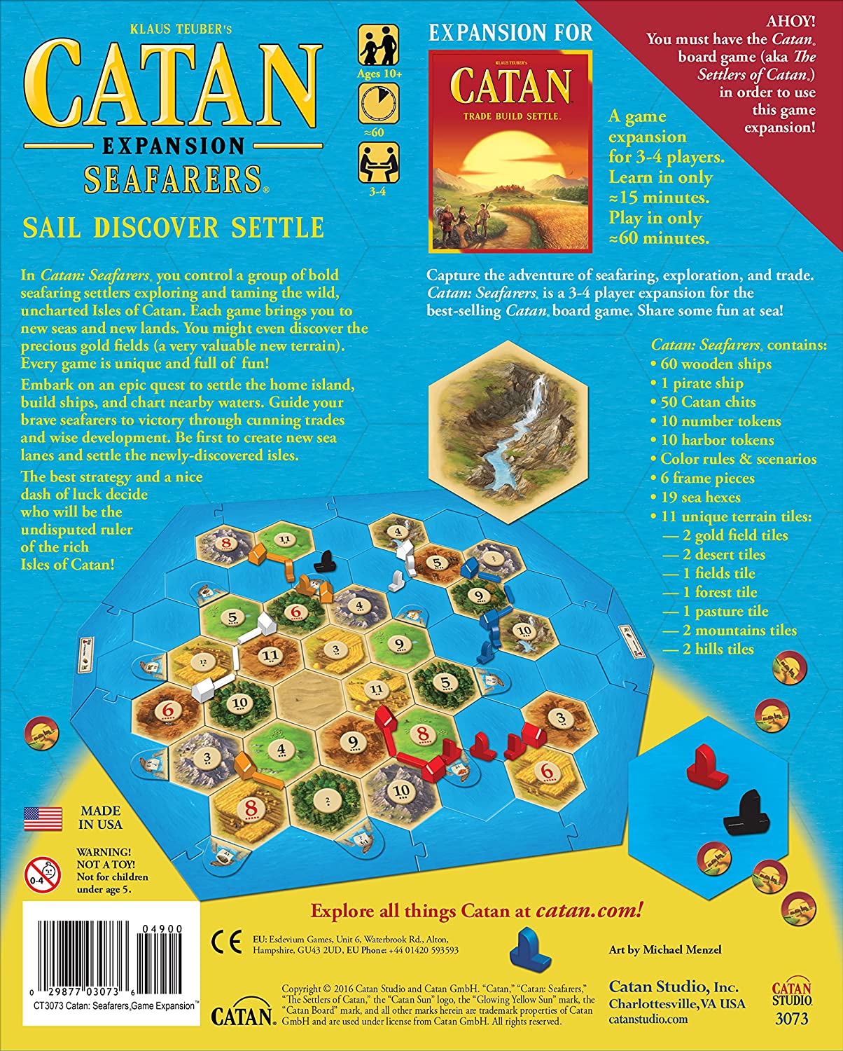 Catan Seafarers Game Expansion Pack - Cash Converters