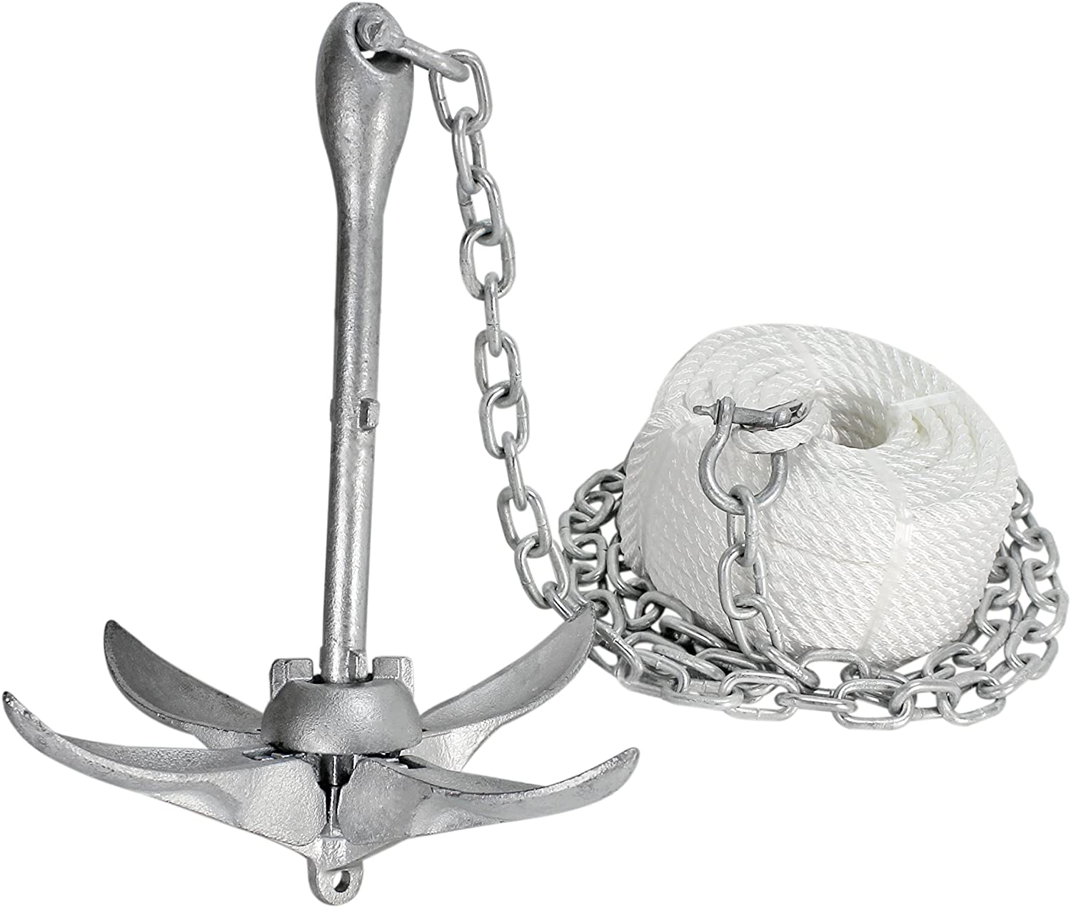 Extreme Max BoatTector Complete Grapnel Anchor Kit for Small Boats - Cash Converters Main image