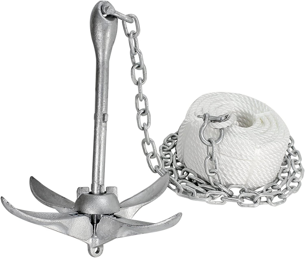 Extreme Max BoatTector Complete Grapnel Anchor Kit for Small Boats - Cash Converters