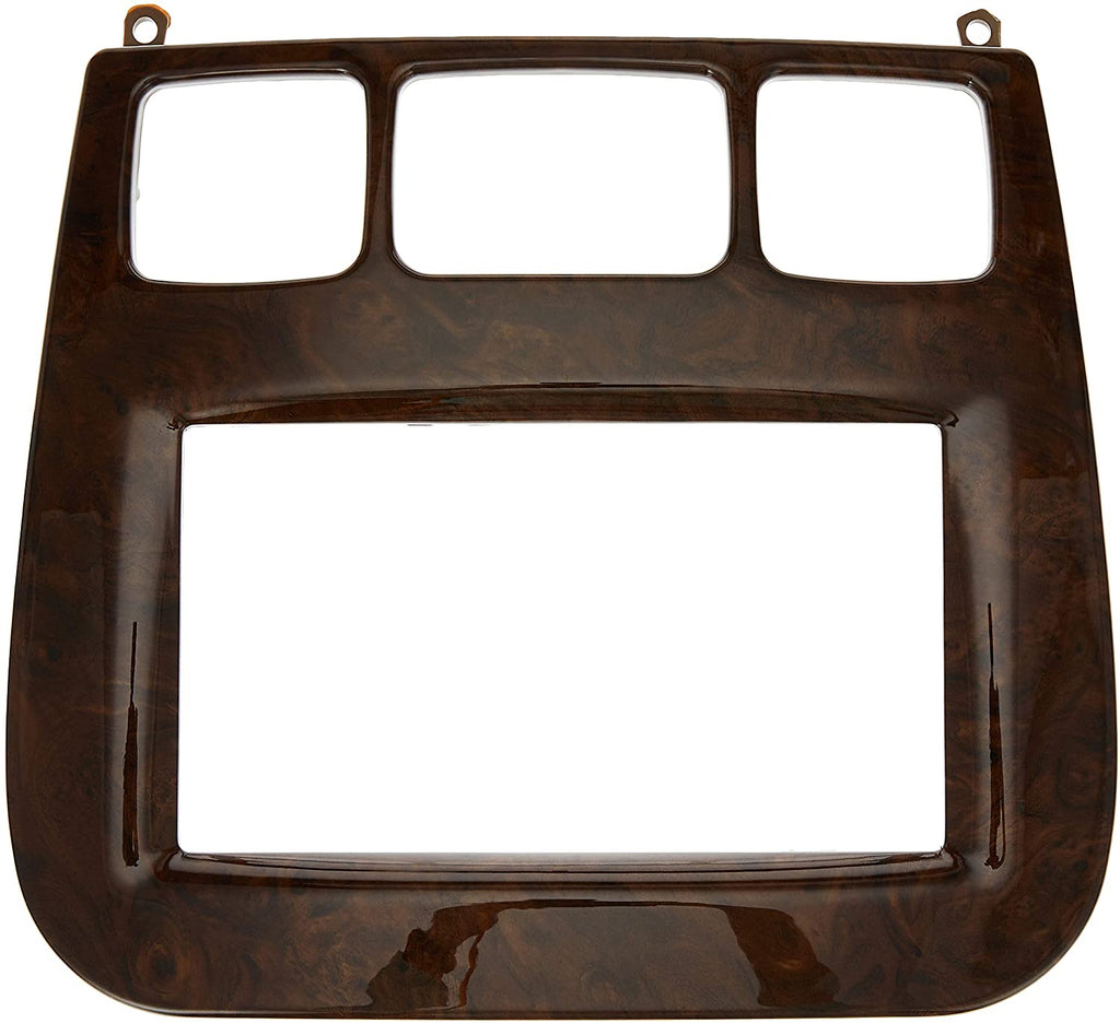 Scosche MZ2354WDDB Compatible with 1998-05 Mercedes Benz S Class ISO Double DIN Dash Kit; Wood Look Finish - Cash Converters