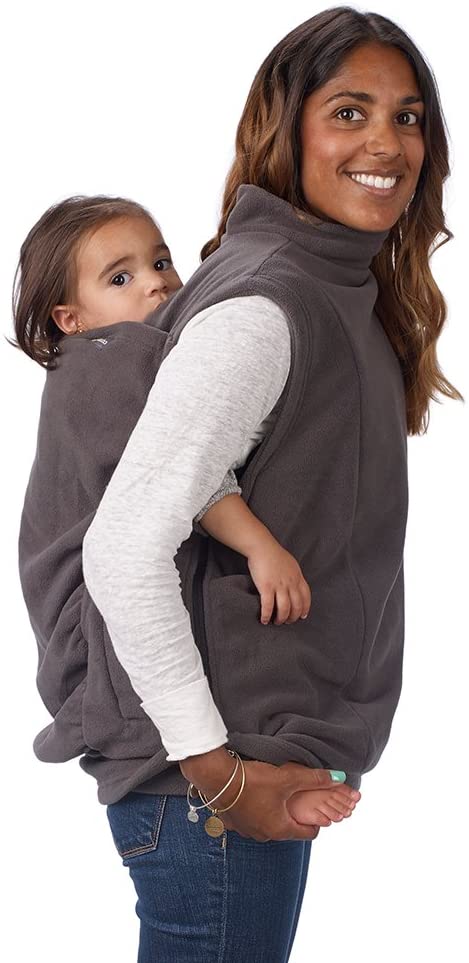 Boba Babywearing Vest  Grey Small Secondary image