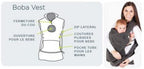 Boba Babywearing Vest Black Small