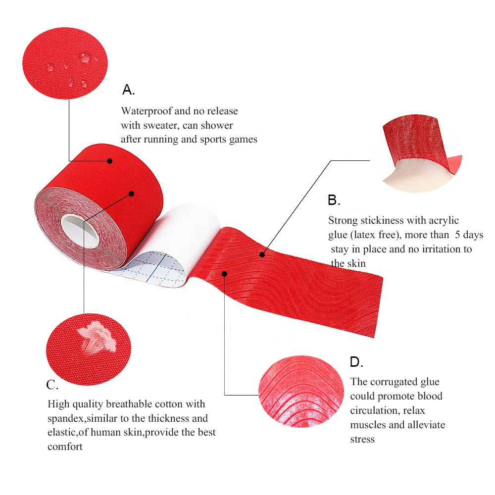 Kinesiology Tape – 5cm x 5m Roll Secondary image