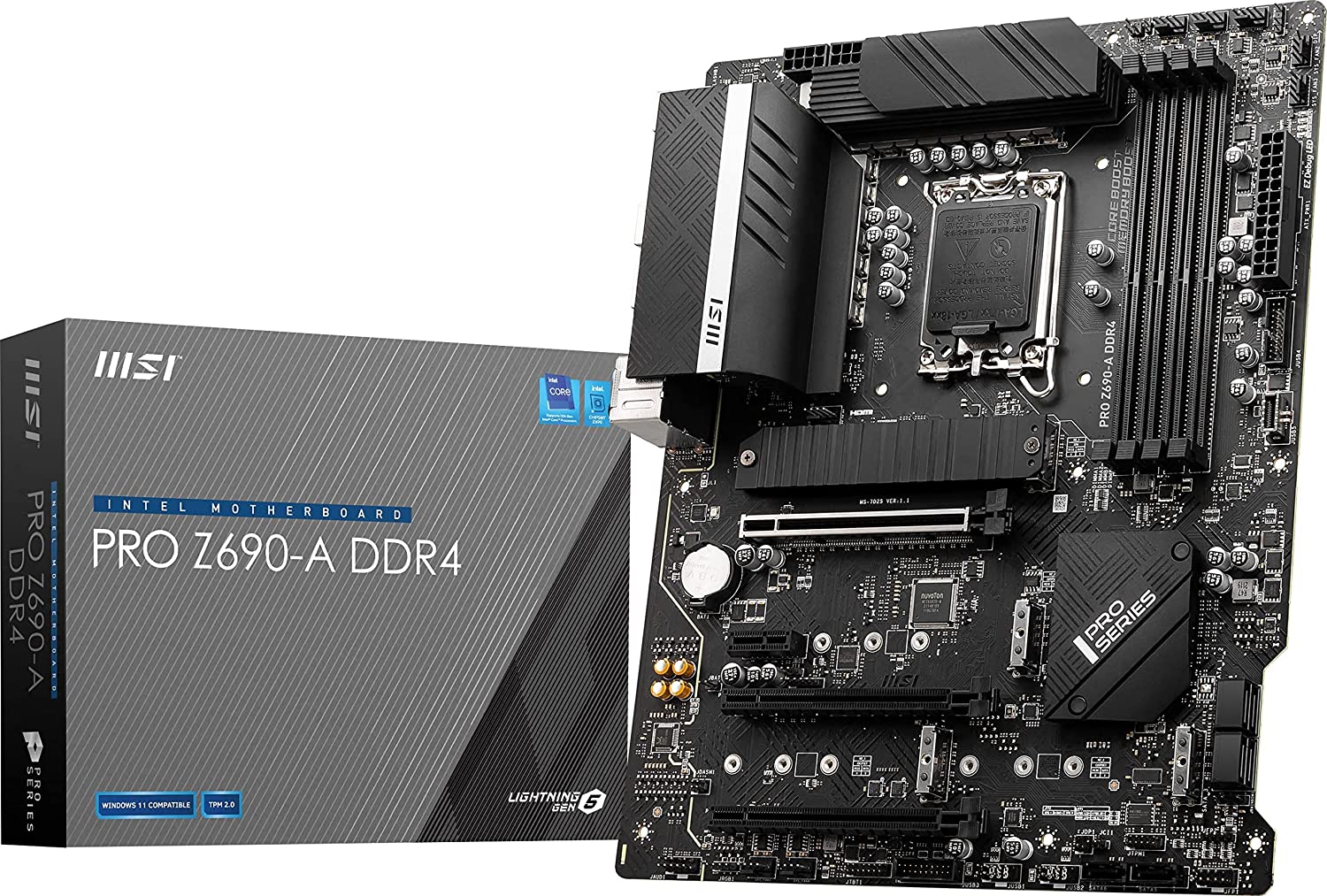 MSI PRO Z690A DDR4 ProSeries Motherboard Main image
