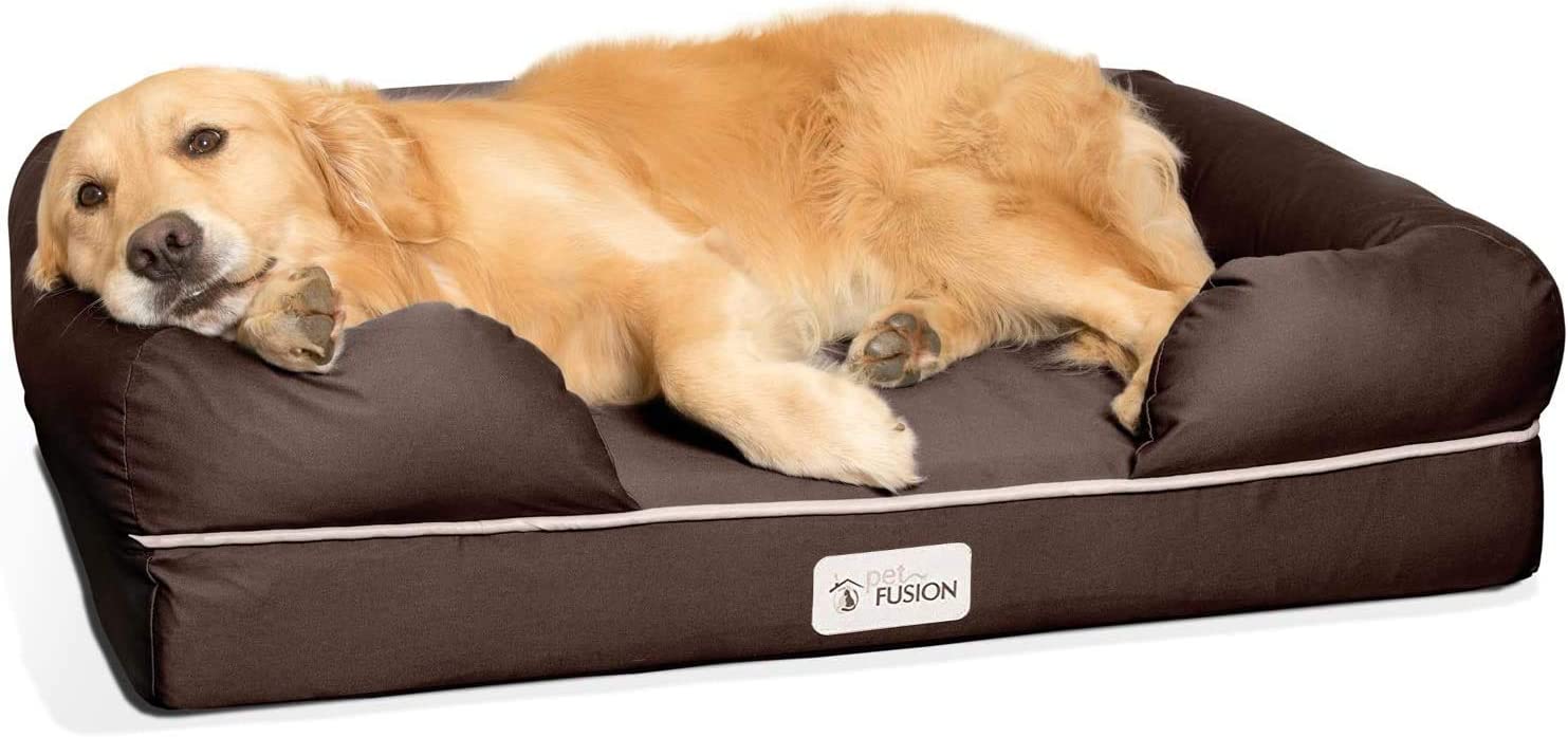 PetFusion Ultimate Dog Bed Chocolate Brown ( No Foam) Main image
