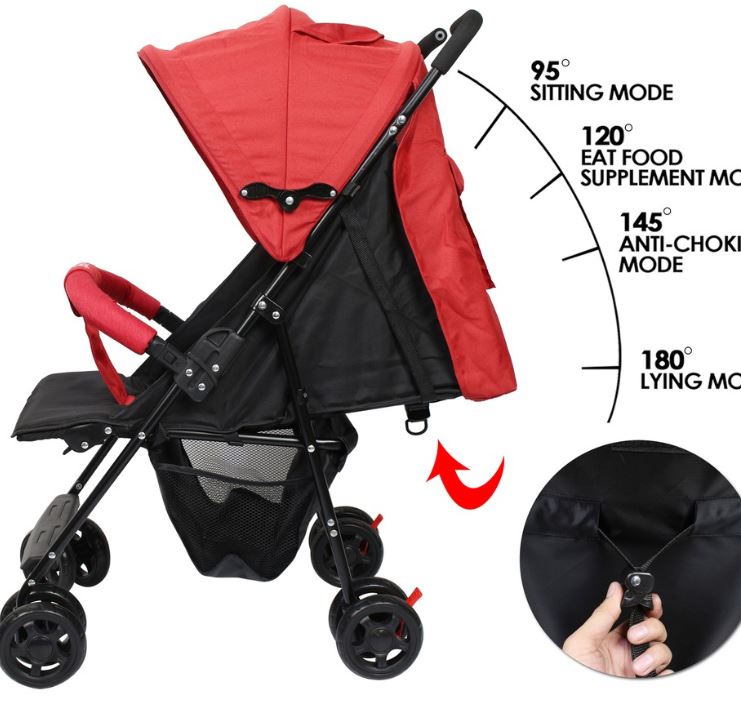 S-522 Pushchair Portable Multi Function Baby Stroller Secondary image