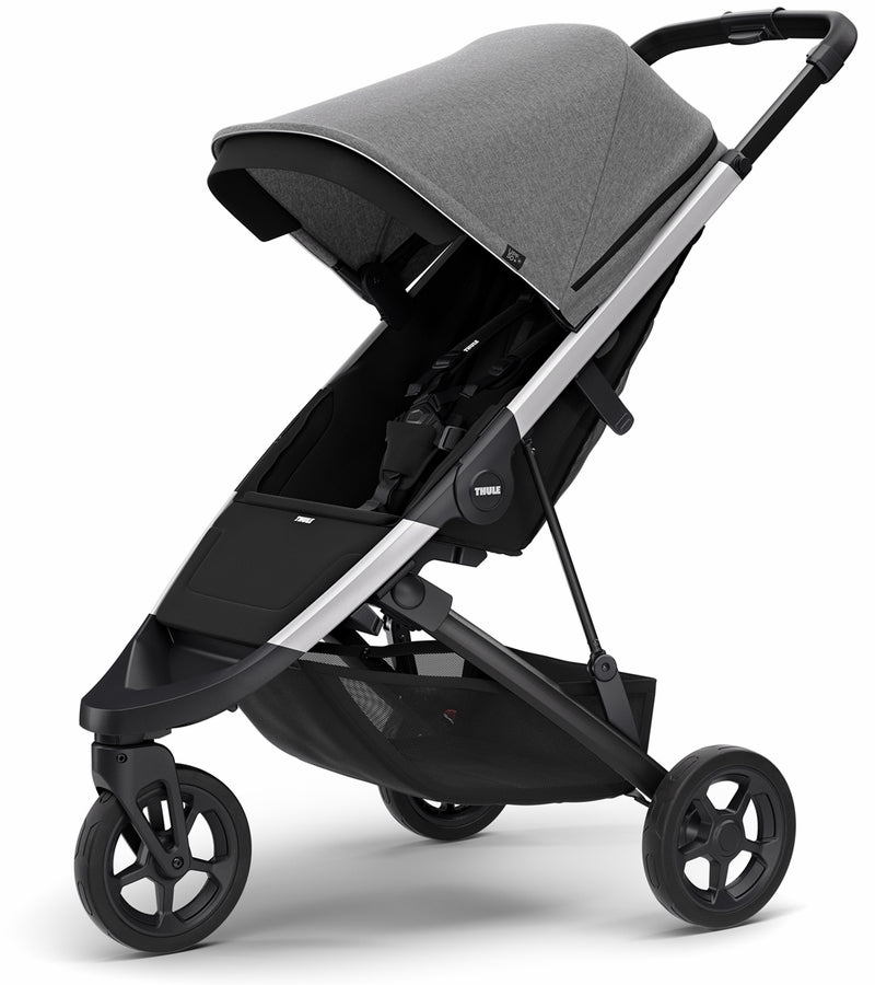 Thule Spring Stroller Grey Melange with Silver Frame Main image