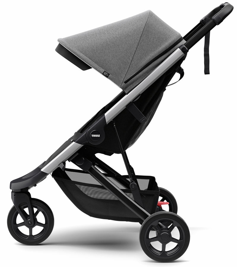 Thule Spring Stroller Grey Melange with Silver Frame Secondary image