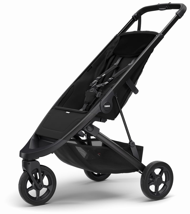 Thule Spring Stroller Grey Melange with Silver Frame